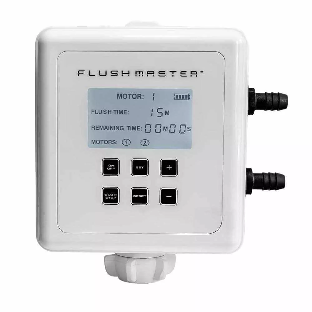 Flushmaster Outboard Flushing System with Dual Outlets & 2x9' Hoses - SM-FM2009
