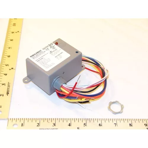Functional Devices RIB02BDC 208-277V SPDT 20A Enclosed Relay