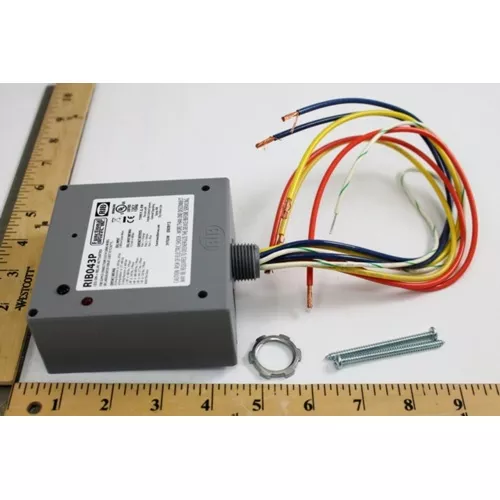 Functional Devices RIB043P 480V 20A 3PST-NO Enclosed Relay