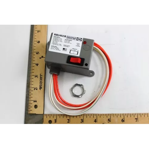 Functional Devices RIB2402SB 24V Enclosed Relay 208/277VAC SPST