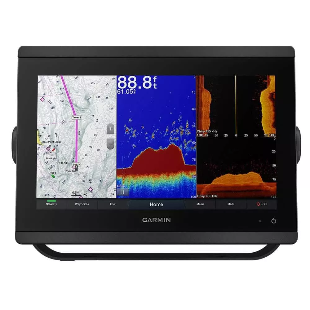 Garmin GPSMAP 8412xsv 12-Inch Chartplotter and Sonar Combo with Worldw