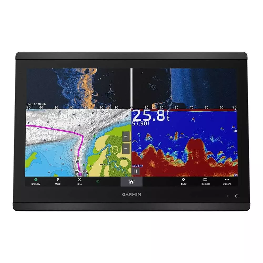Garmin GPSMAP 8616xsv Combo GPS and Fishfinder GN+ with HD IPS Touchsc