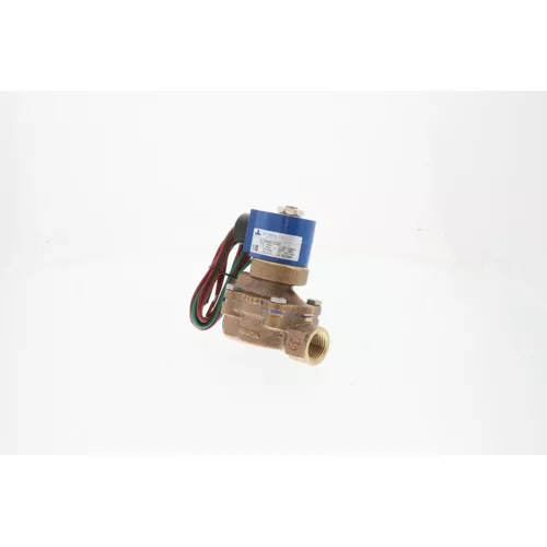 GC Valves S211GH02T2DG1 Solenoid Valve, 1/2" NPT, NC, Brass, 120VAC
