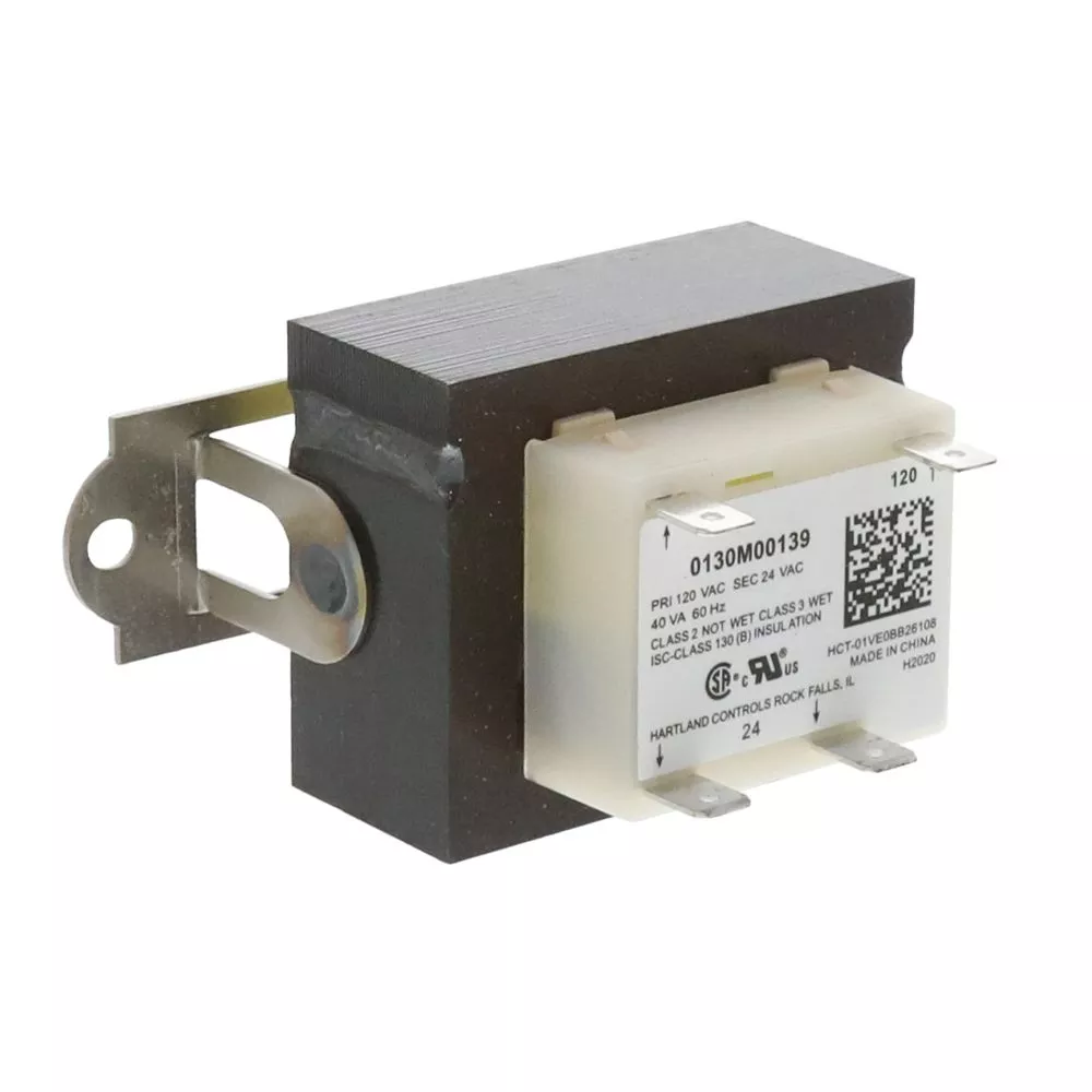 Goodman 0130M00139S 120V Primary 24V Secondary 40VA Control Transformer