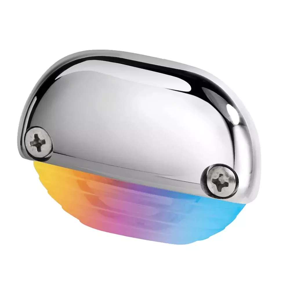 Hella Marine Apelo RGB Step Lamp - Stainless Steel Cap [958126551]