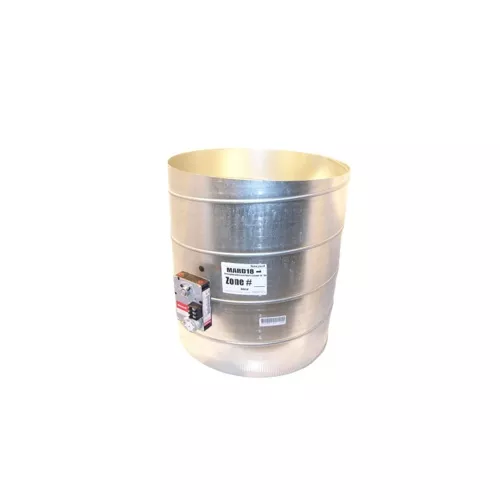 Honeywell MARD-18 18" Round Damper, 24Vac Power Open/Power Closed, 3-Wire Floating Actuator
