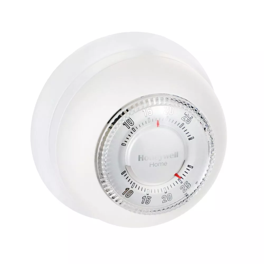 Honeywell T87K1015 Heat Only Round Thermostat 5-32°C Premier White
