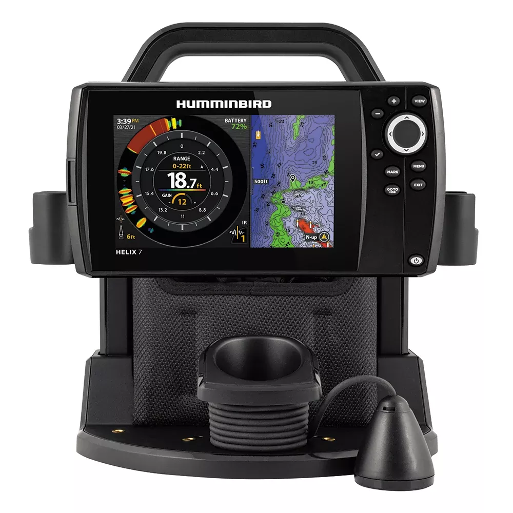 Humminbird ICE HELIX 7 CHIRP GPS G4 All Season w/o Battery [411760-1NB