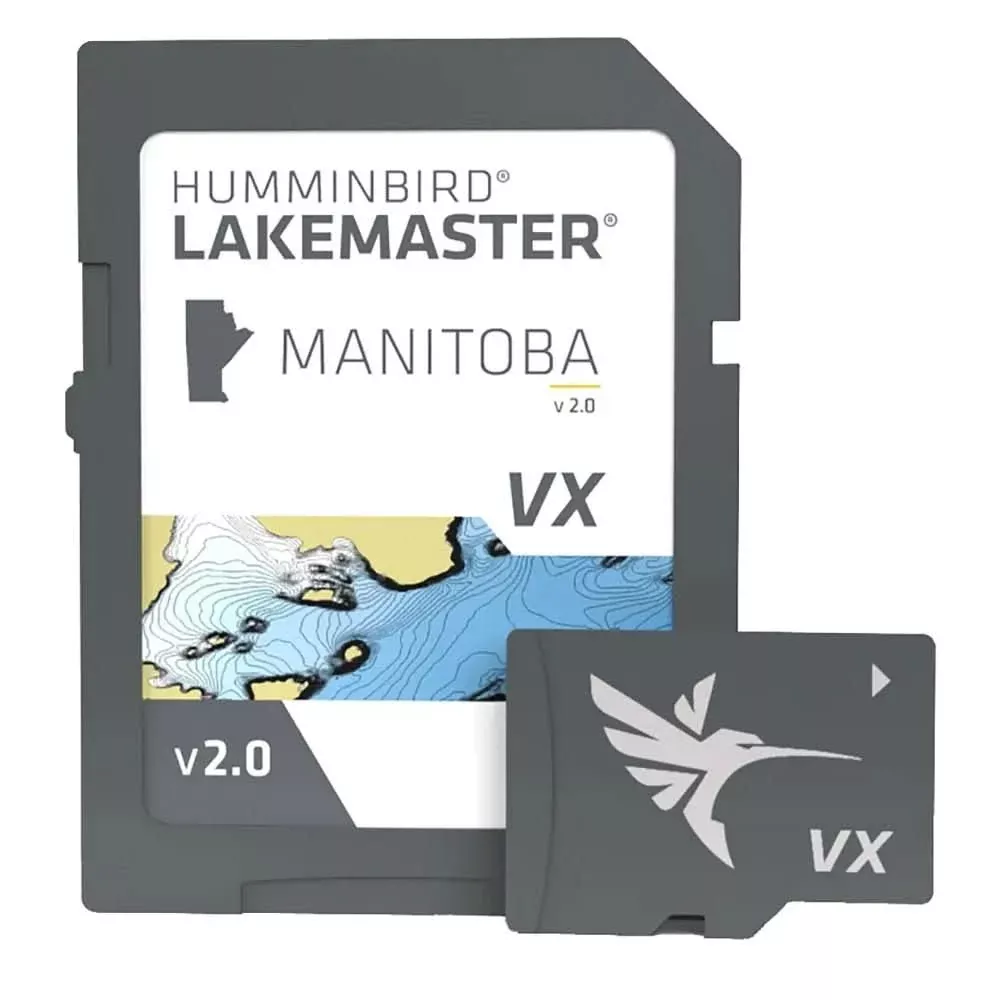 Humminbird LakeMaster VX Manitoba V2.0 Map Card