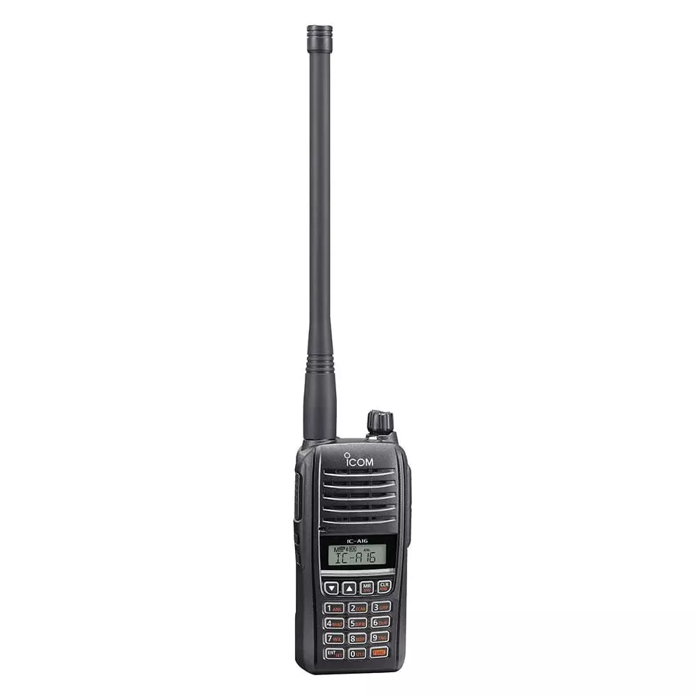 Icom A16 Entry Level Air Band Handheld Radio - A16 61