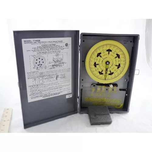 Intermatic T7402B 208-277V 40A 4PST 7-Day Electronic Time Switch