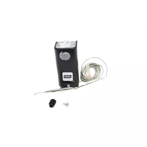 Johnson Controls A19ABC-24CP Utility Thermostat, 120/208/240V, -30 to 100°F
