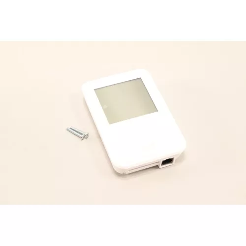 Johnson Controls NSB8BHN240-0 White Room Temp/Humidity Sensor w/ Display