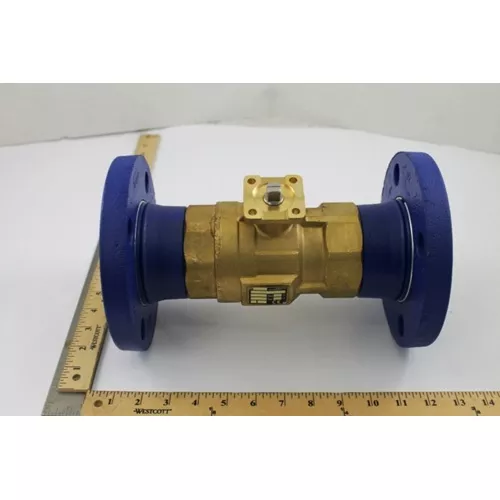 Johnson Controls VG12A5GT 2-1/2" 2-Way Ball Valve, ASME Class 150 Flange, 74 Cv