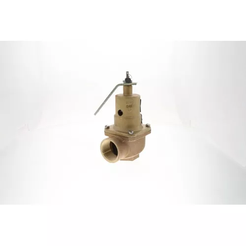 Kunkle Valve 0537-E01-HM0060 1" x 1-1/4" FNPT 60 PSI ASME Steam/Hot Water Boiler PRV