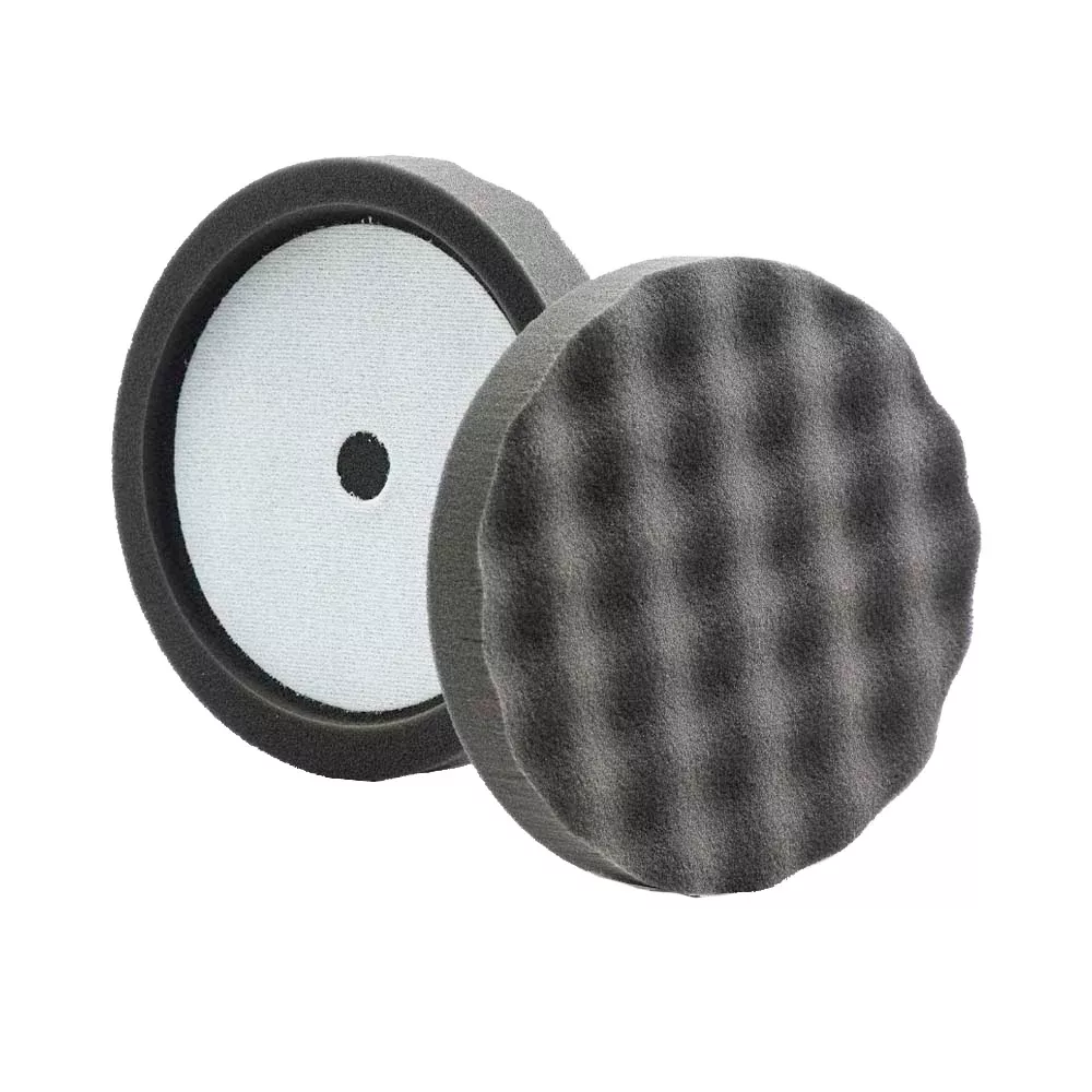 Lake Country Black Finishing Waffle Pro Recessed Pad 8" x 1.5" [WP-768