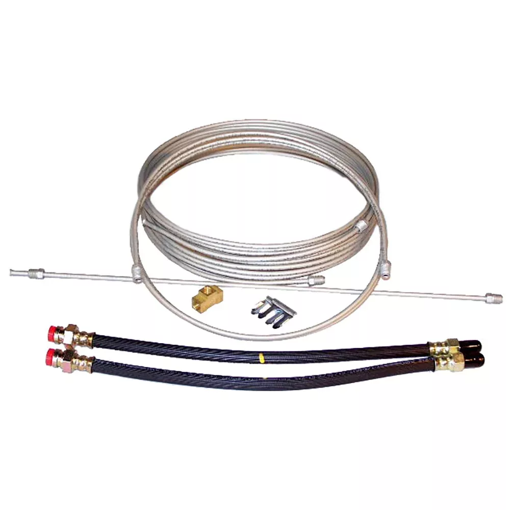 Load Rite Steel Brake Line Kit - Single Axle [6016.10]