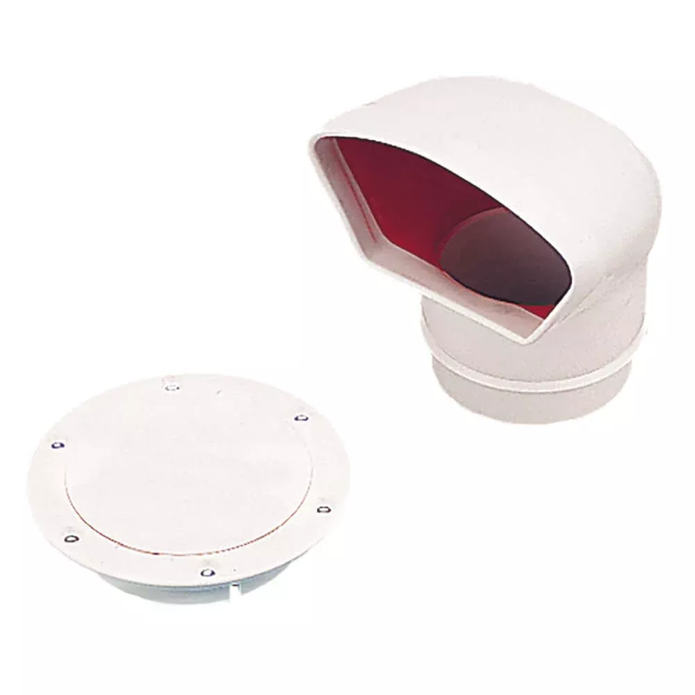 Low Profile Cowl Vent 3in Dip Molded PVC