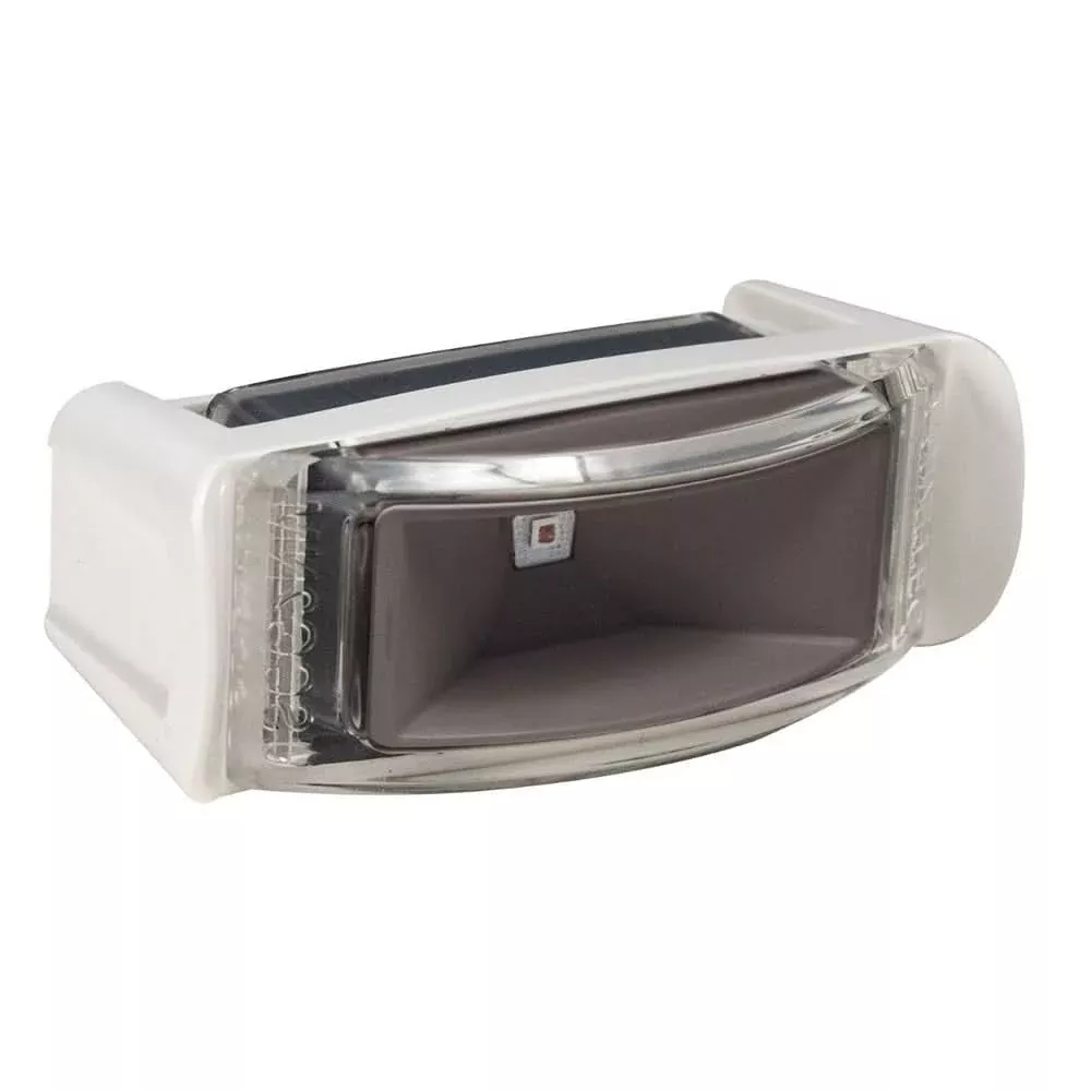 Lumitec Contour Inset Navigation Light - Port Red with White Housing,