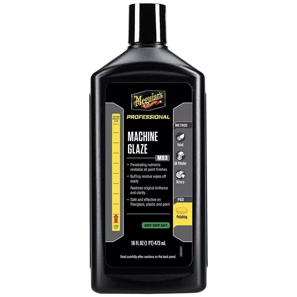 Meguiar's Professional Machine Glaze - 16oz for Restoring Gloss and Sh