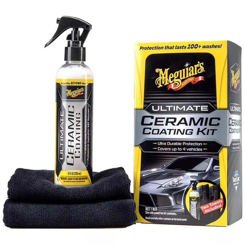 Meguiar's Ultimate Ceramic Coating Kit - 8oz for Long-Lasting Car Prot