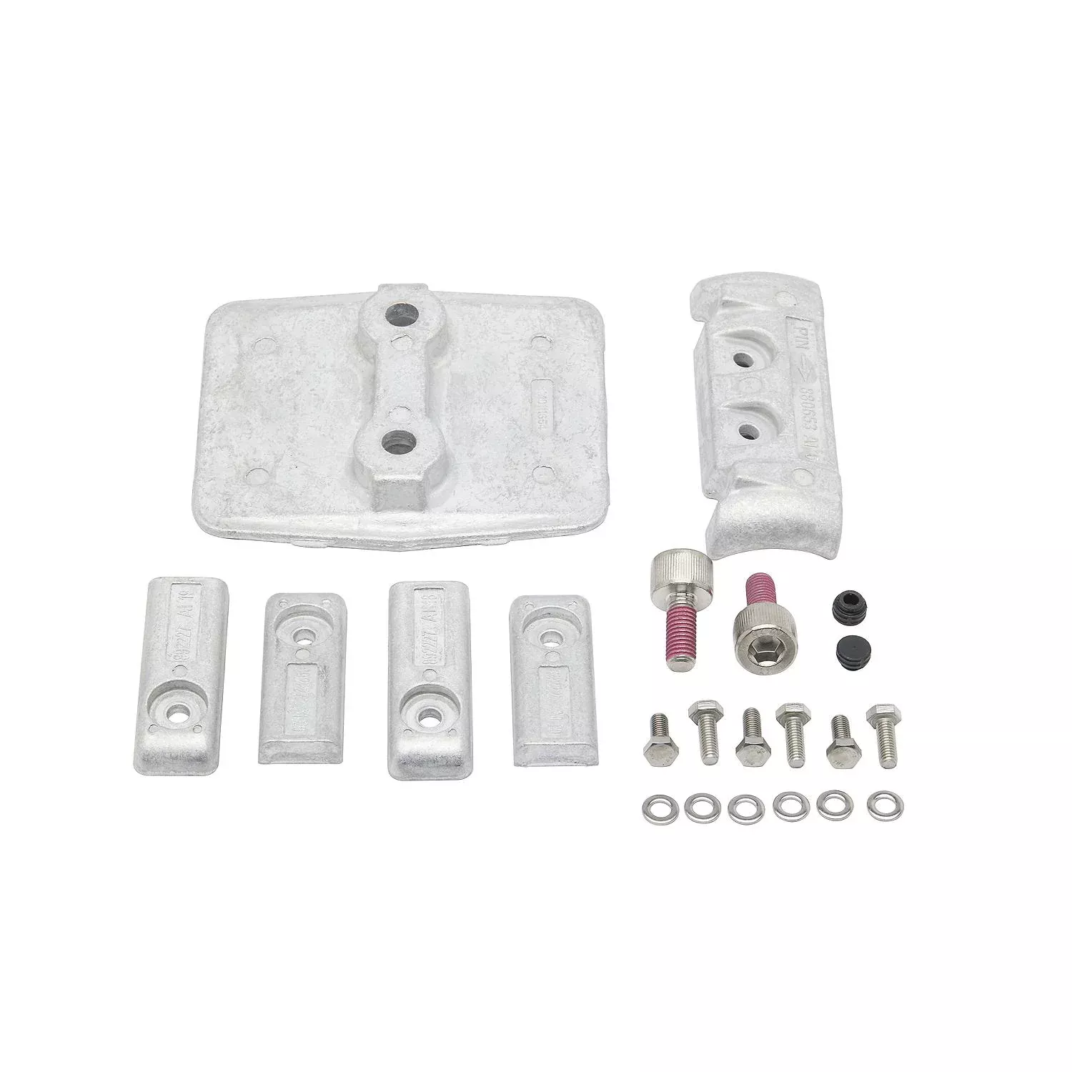 Mercury 8M0205956 Aluminum Anode Kit for V8 250–300hp Outboards