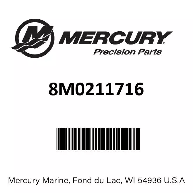 Mercury Avator Motor and Battery Bag Set 8M0211716