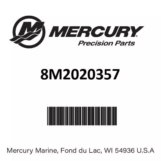 Mercury - Cap assembly - 8M2020357