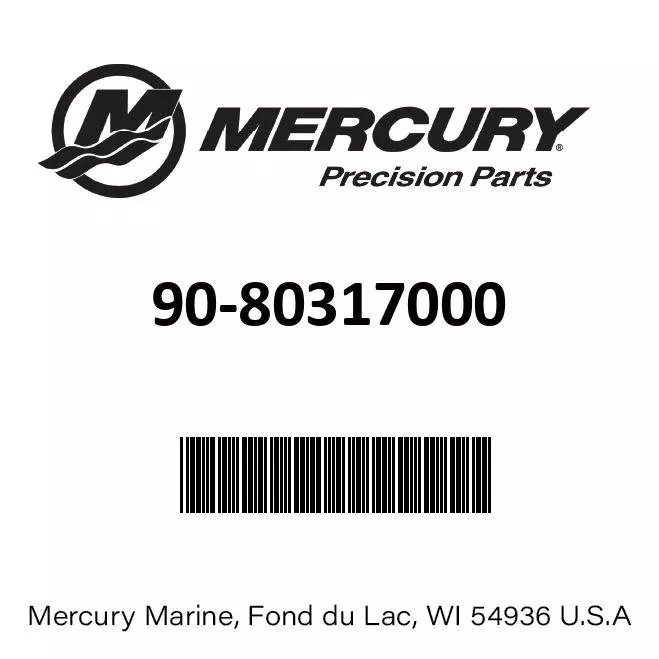 Mercury - Catalog-parts - 90-80317000