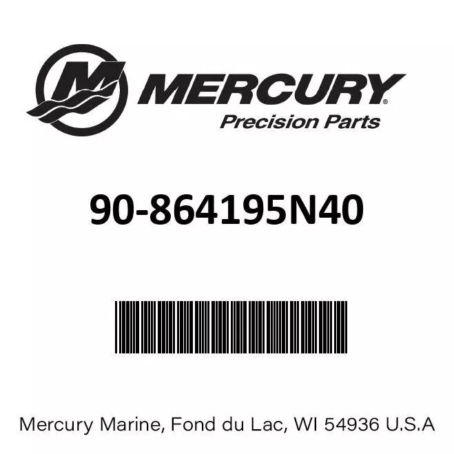 Mercury - Owners mnl-mc-jap - 90-864195N40