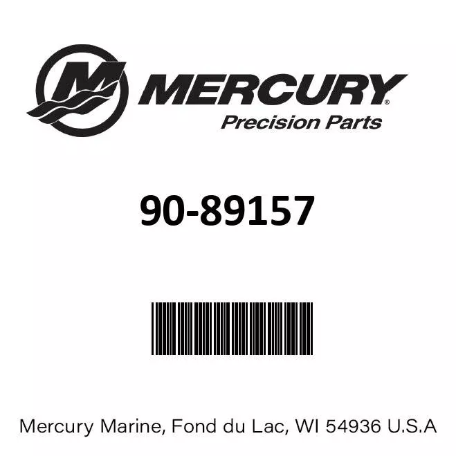 Mercury - Qs parts manual - 90-89157