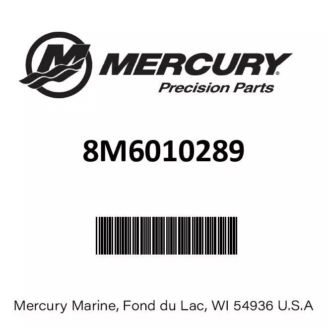 Mercury - W A ELEC FUEL PUMP YAM - 8M6010289