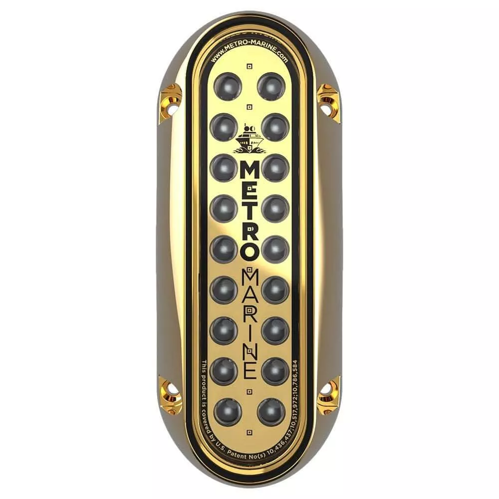 Metro Marine High-Output Elongated Vertical Mount Light - F-BME1-V-B3-90