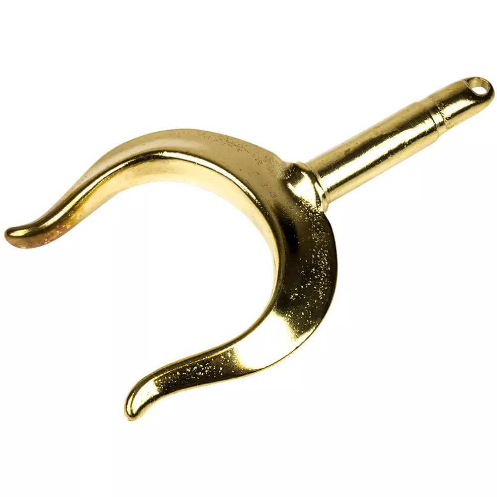 Oarlock Socket 2 in Cast Brass