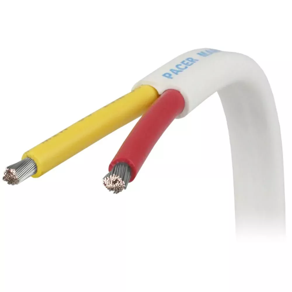Pacer 6/2 AWG Safety Duplex Cable - Red/Yellow - W6/2RYW-FT