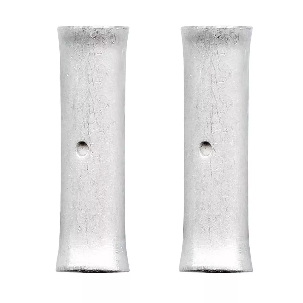 Pacer Seamless Butt Splice - 1 AWG - Non-Insulated - 2 Pack