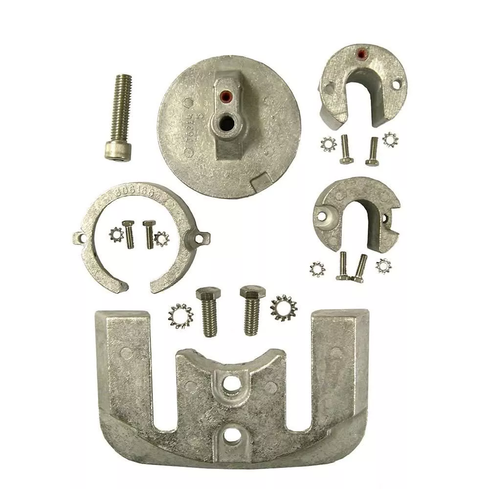 Performance Metals Mercruiser Bravo 1 Complete Anode Kit - Aluminum