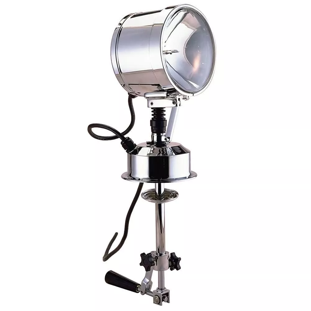Perko 0314C0712V 7" Searchlight - 12V Chrome-Plated Brass