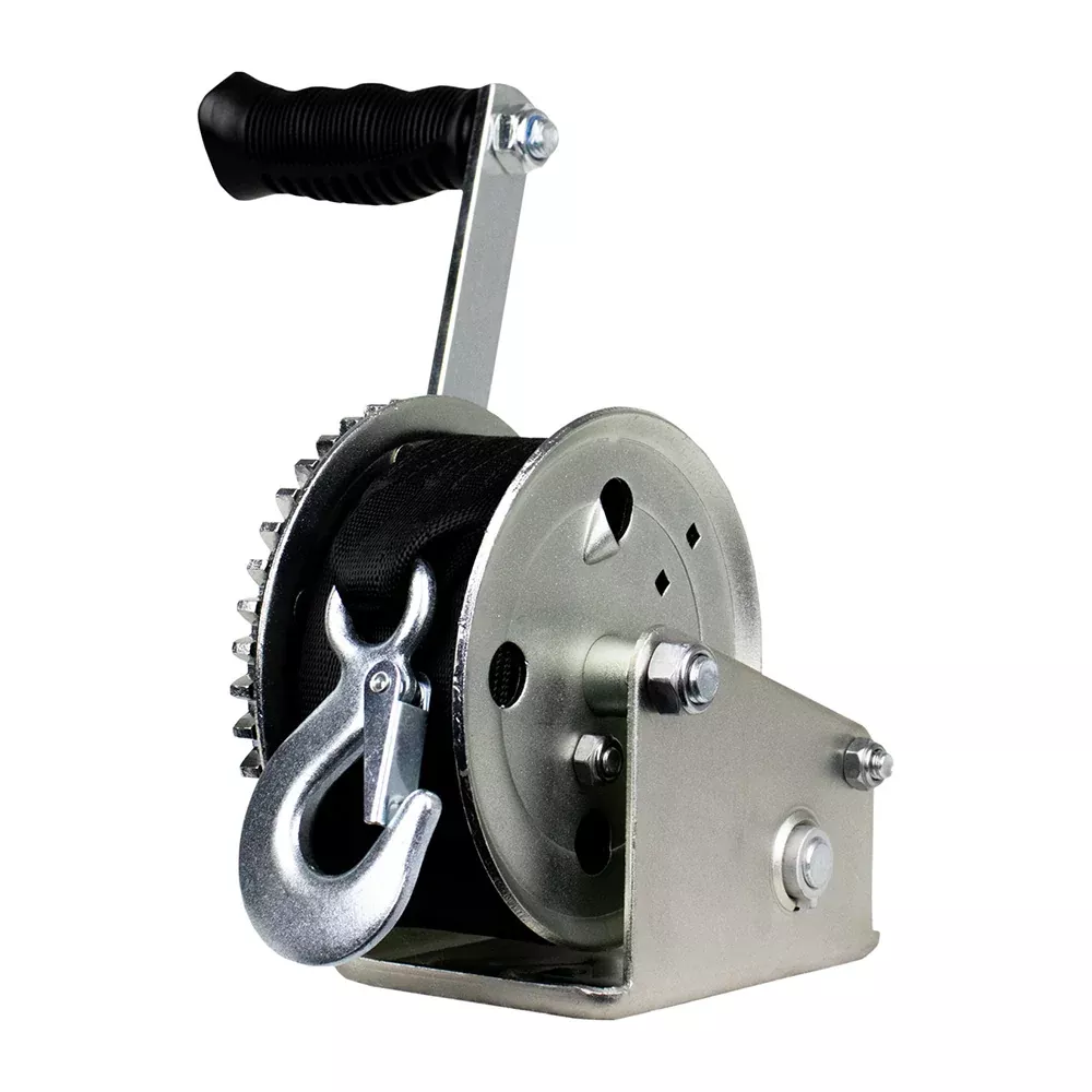 Powerwinch Utility Series Winch 1,000lb, 8" Crank Arm - Zinc [21500-W-