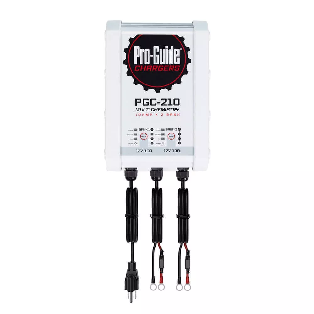 Pro-Guide 2 Bank On-Board Battery Charger - 12V - 10-Amp [PGC-210]