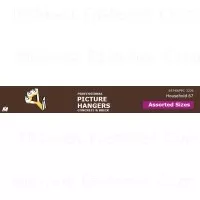 Professional Picture Hooks Assortment For Concrete And Brick - Midwest Collection