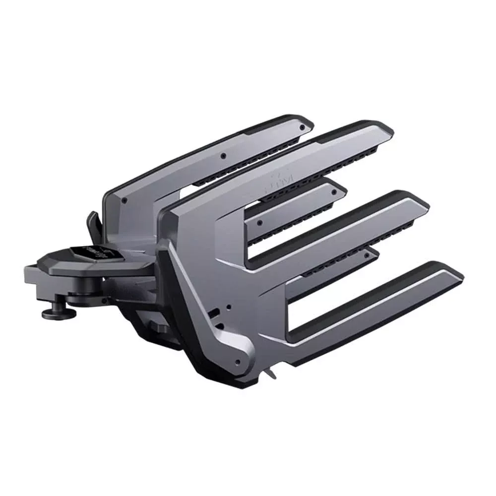 PTM Edge ClampForce 3.0 Clamping Wake Board Rack - Pair - Grey - P1349