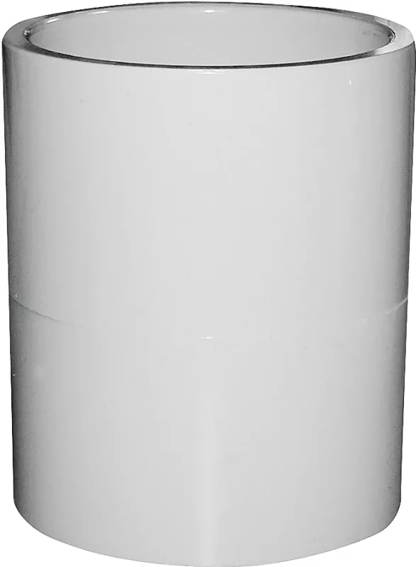 Pvc Coupling S X S 2-1/2 Inch For Plumbing Connections