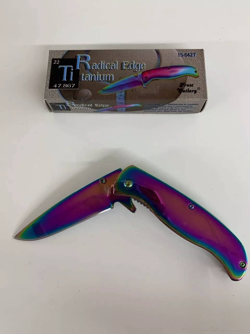Radical Edge Titanium Knife, 3.5-In. Blade