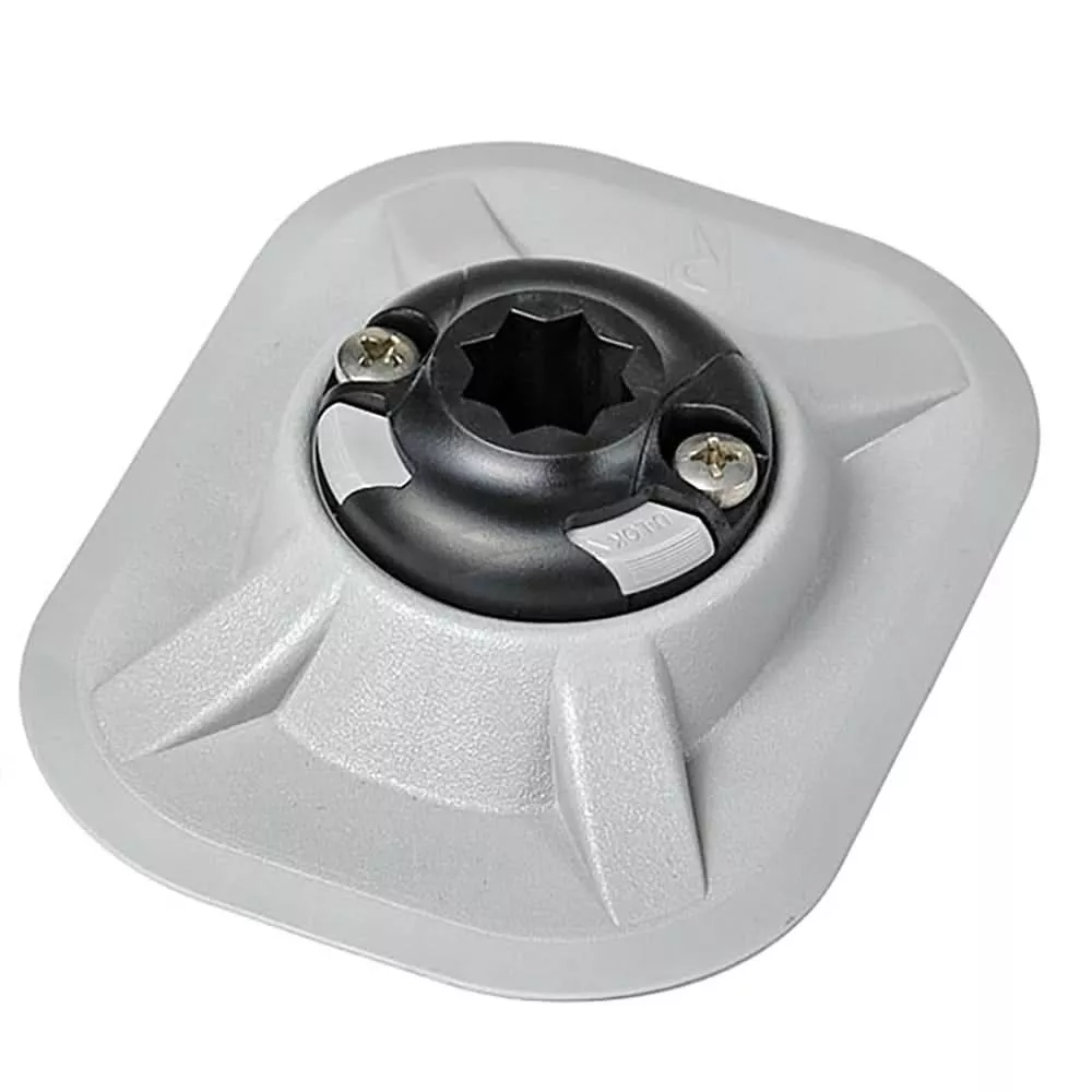 RAILBLAZA RibPort Base w/3M Backing - Grey
