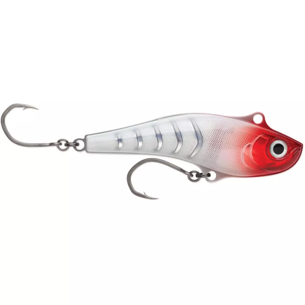 Rapala Sarda 22 - Red Head UV Saltwater Trolling Lure with VMC TechSet