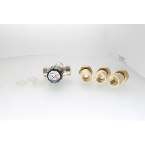 Resideo AM101C1070-UT-1LF 3/4" Union NPT Thermostatic Mixing Valve 70-120°F