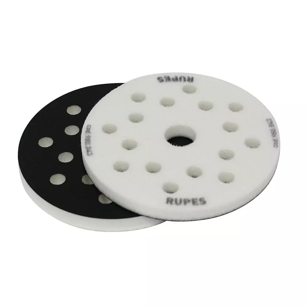 RUPES Foam Interface Pad 125mm with 8+8+1 Hole Pattern, 12mm Thickness