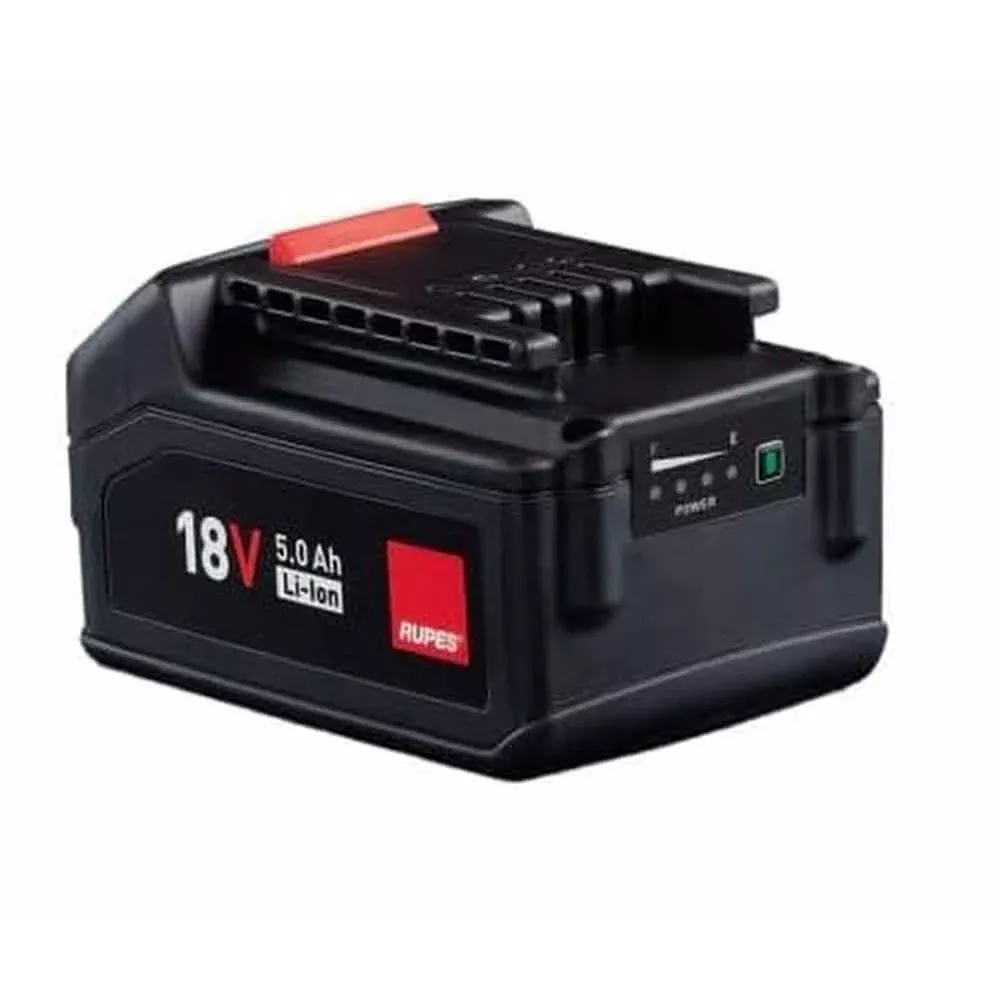 RUPES Rechargeable Li-Ion Power Pack 18V/5A - Reliable Power Source fo