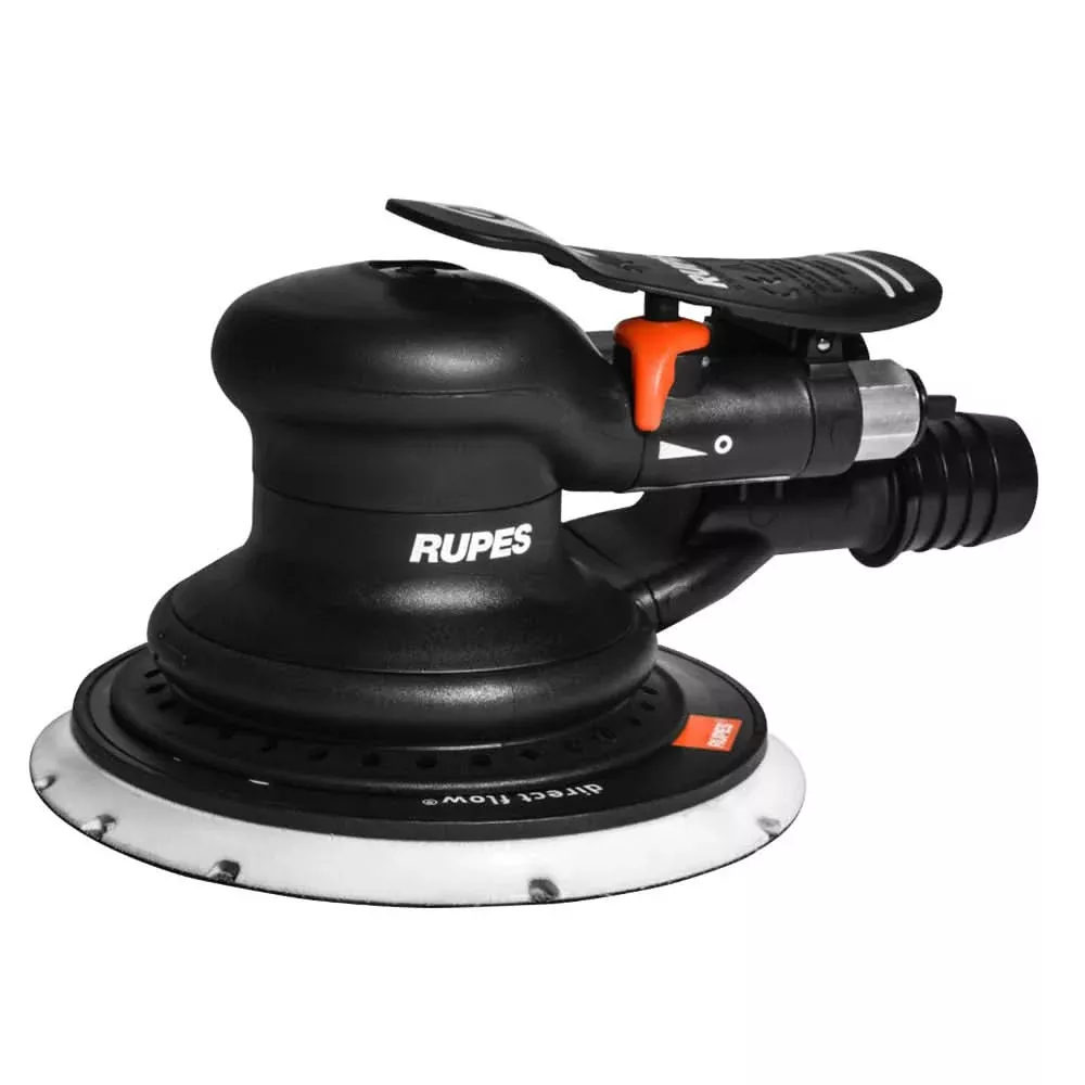 RUPES RH359A Random Orbital Palm Pneumatic Sander with 150mm Pad and 9